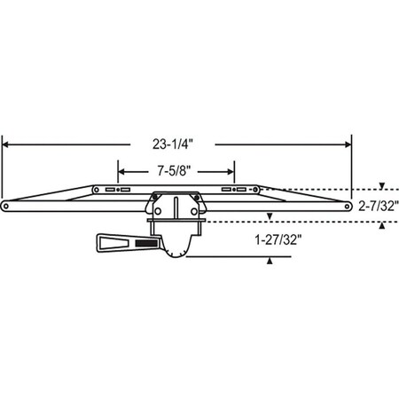 Strybuc LEVER OPERATOR RH C BRZ 36-164-1